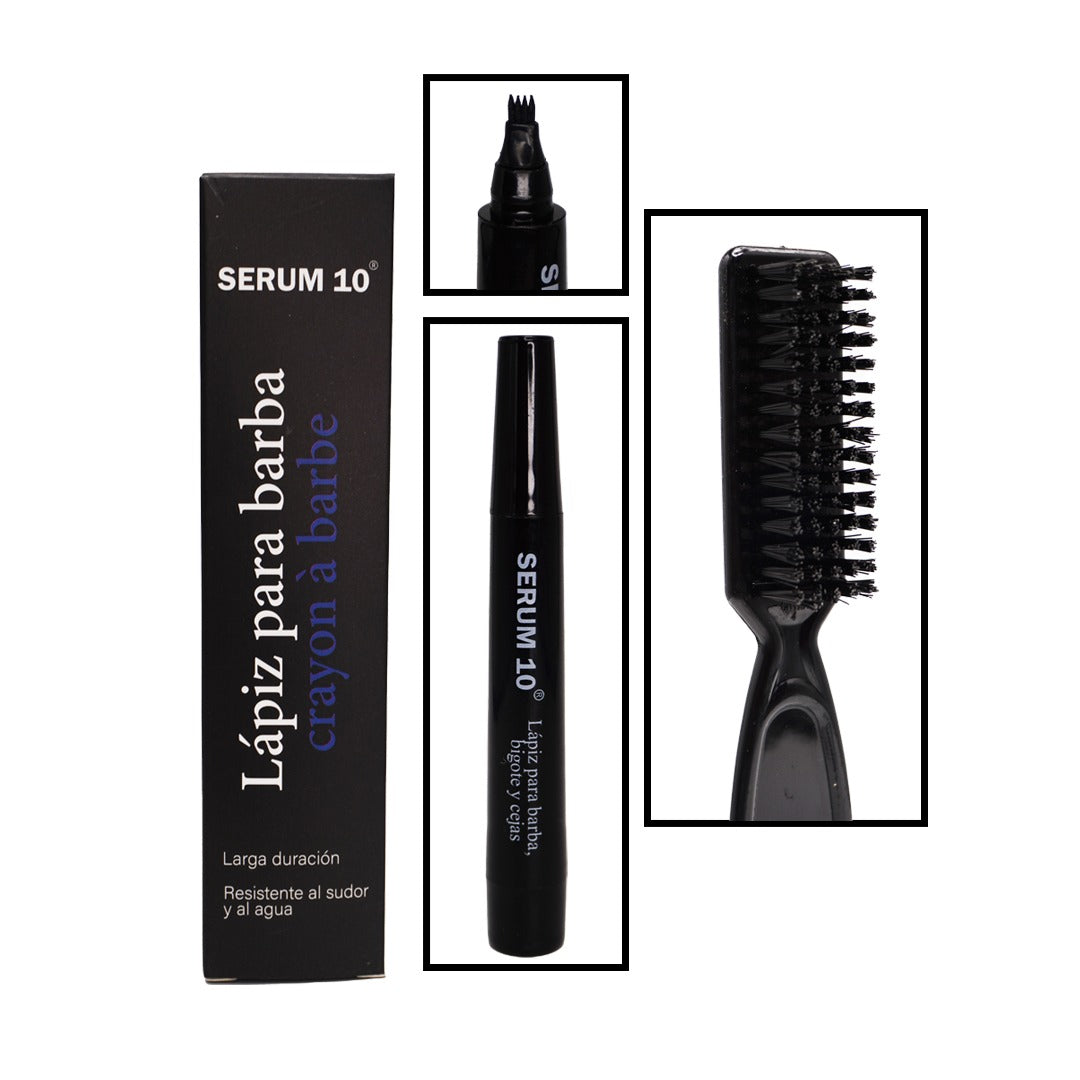 Lápiz Para Barba Y Cejas