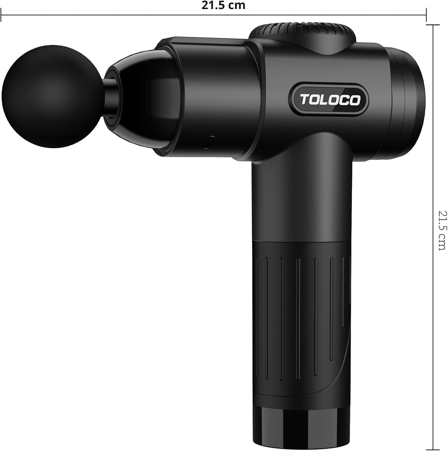Pistola de Masaje Profundo Estuche Recargable USB