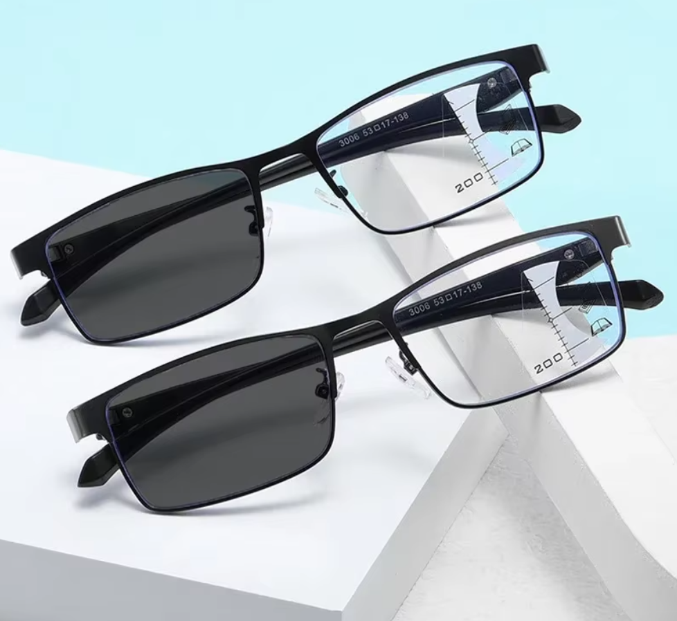Gafas Multifocales Fotocromáticas Anti Luz Azul Progresivas