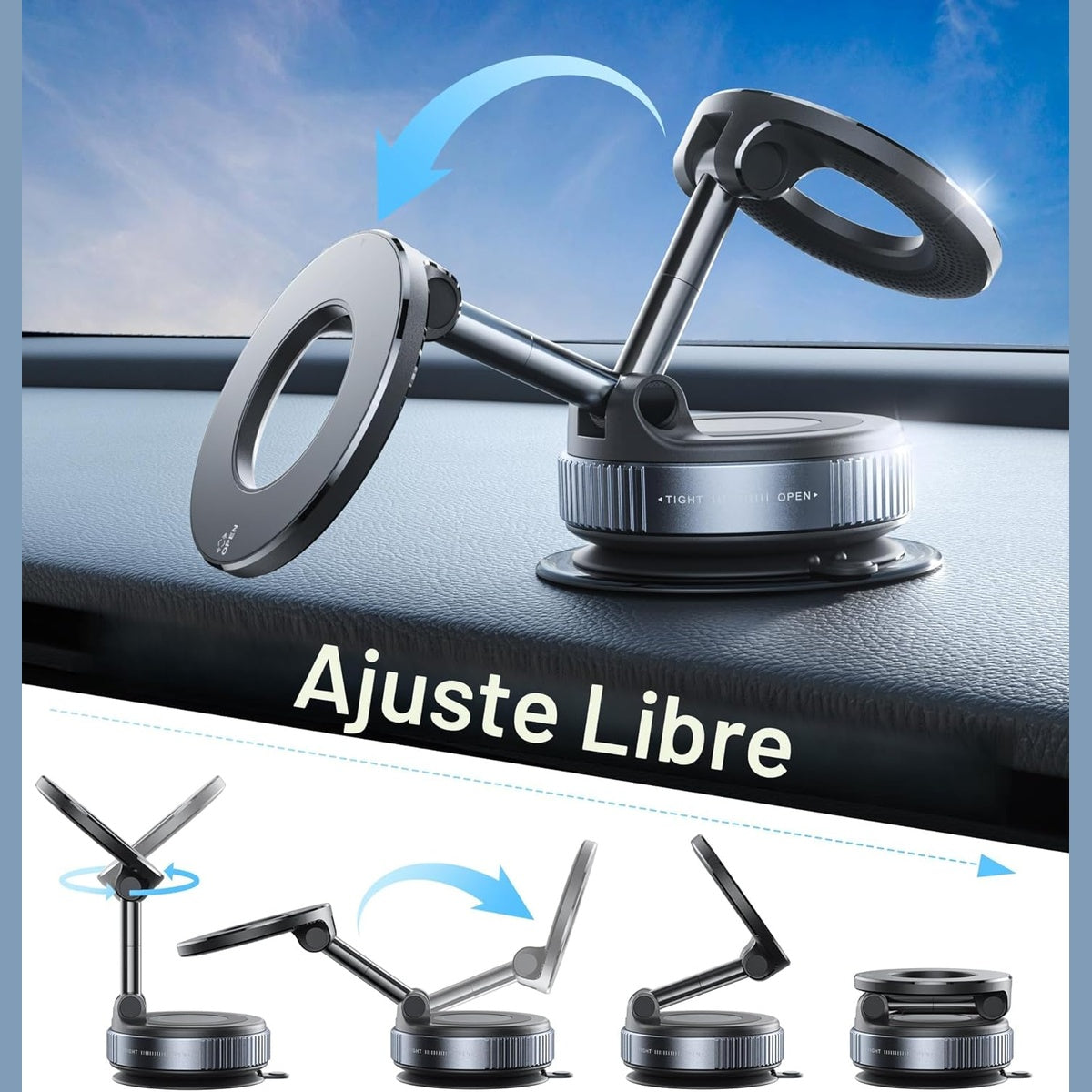 Soporte Magnético 360° para Carro